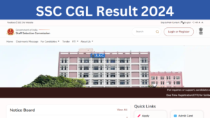 SSC CGL Result 2024: Check Exam Result Cut Off Marks Merit List, @ ssc.nic.in