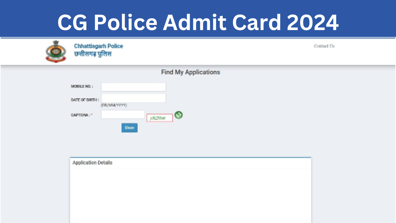 CG Police Constable Admit Card 2024: Download PMT PFT Admit Card at cgpolice.gov.in